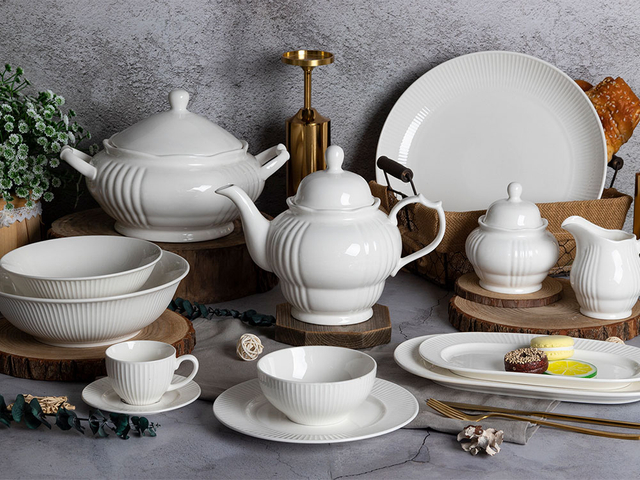 Hochwertige Tafelservices aus Bone China für Hotel und Restaurant